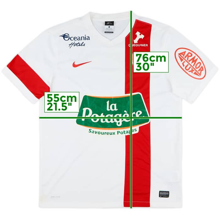2014-15 Stade Brestois Home Shirt - 5/10 - (L)