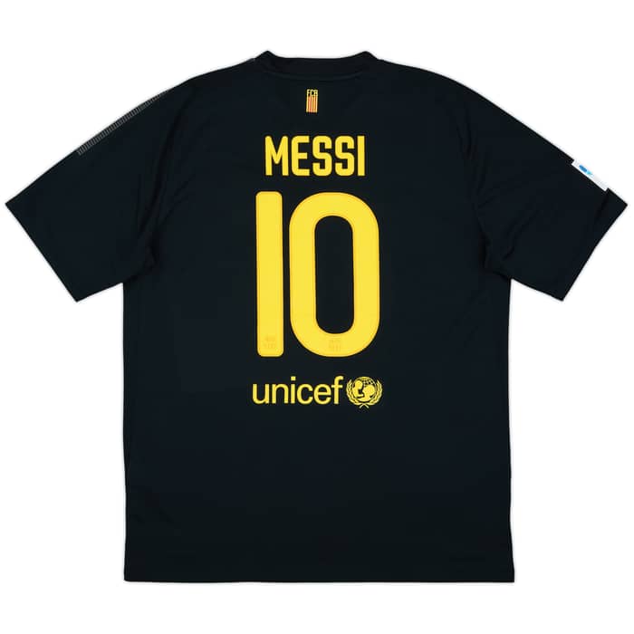 2011-12 Barcelona Away Shirt Messi #10 - 8/10 - (XL)