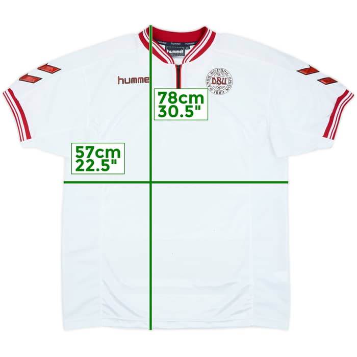 2000-02 Denmark Away Shirt - 8/10 - (XL)