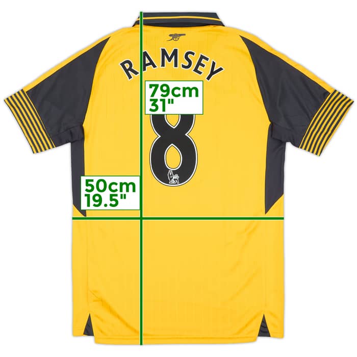 2016-17 Arsenal Away Shirt Ramsey #8 - 8/10 - (M)