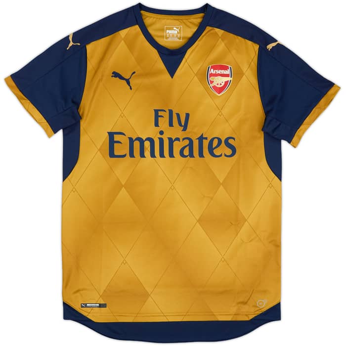 2015-16 Arsenal Away Shirt Arteta #8 - 9/10 - (M)