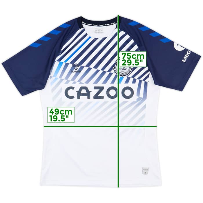 2021-22 Everton Hummel Training Shirt - 9/10 - (M)