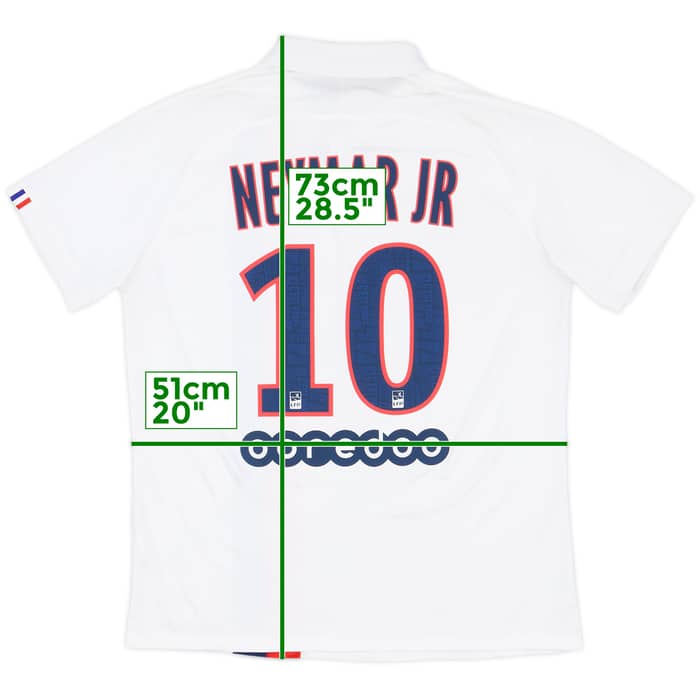 2019-20 Paris Saint-Germain Authentic Third Shirt Neymar Jr #10 - 8/10 - (L)