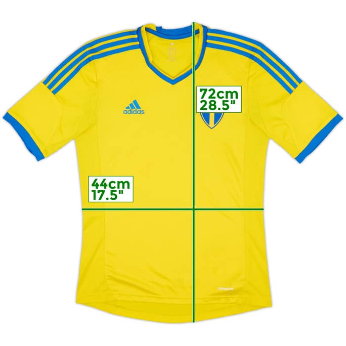 2013 Sweden Home Shirt - 10/10 - (S)
