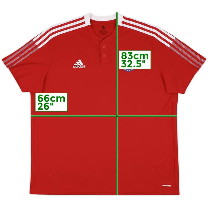 2021-22 Ipswich adidas Polo Shirt - 10/10 - (XXL)
