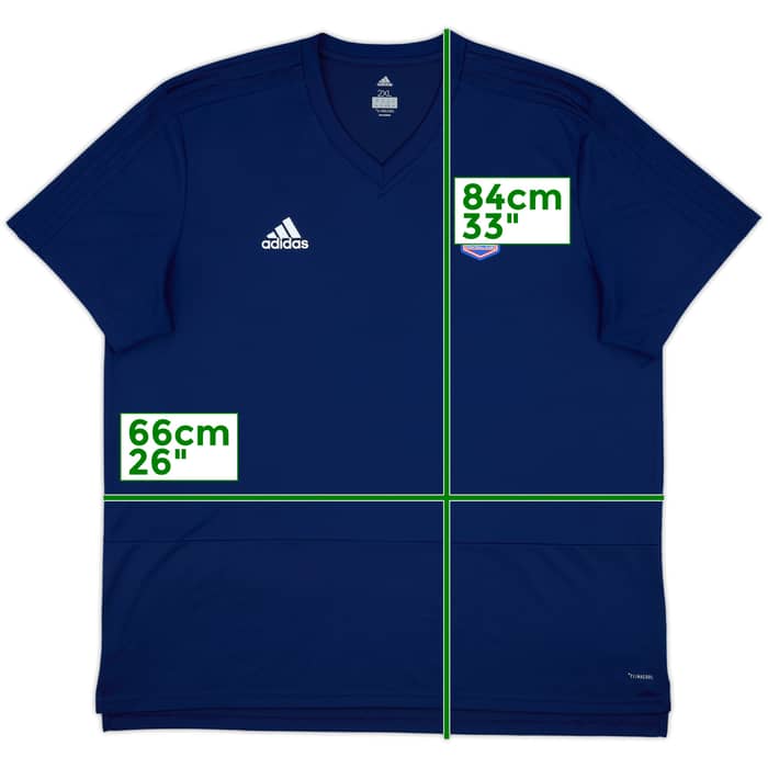 2017-18 Ipswich adidas Training Shirt - 9/10 - (XXL)