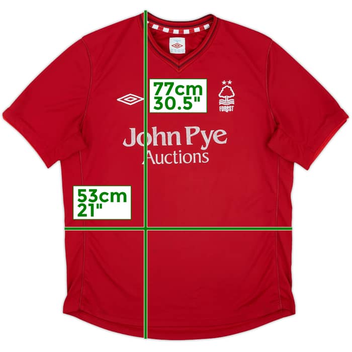 2012-13 Nottingham Forest Home Shirt - 6/10 - (XL)