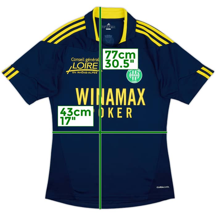 2010-11 Saint Etienne Third Shirt - 8/10 - (S)