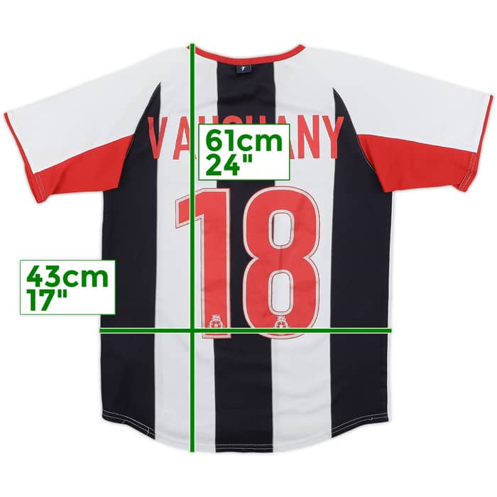 2003-04 West Brom Home Shirt Vaughany #18 - 7/10 - (M.Boys)