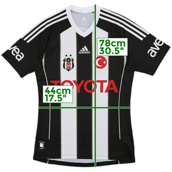 2011-12 Besiktas Basic Away Shirt - 8/10 - (S)