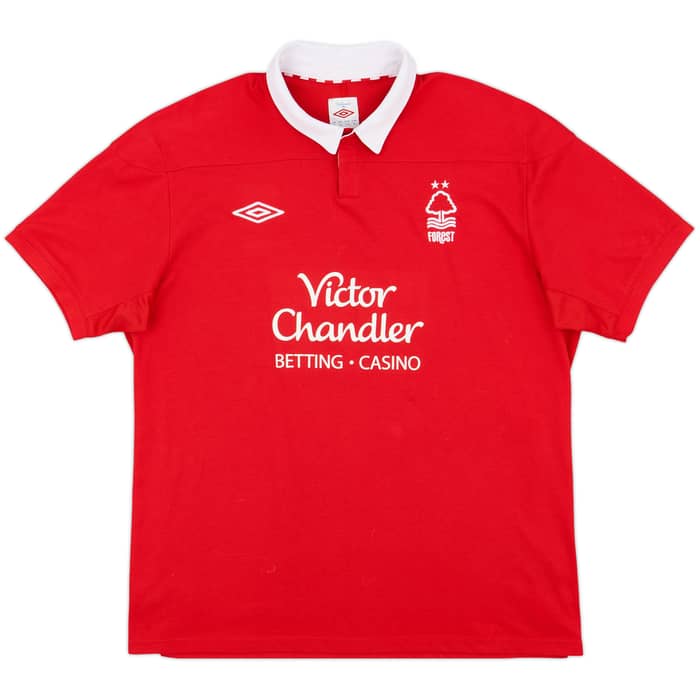 2011-12 Nottingham Forest Home Shirt - 8/10 - (XL)
