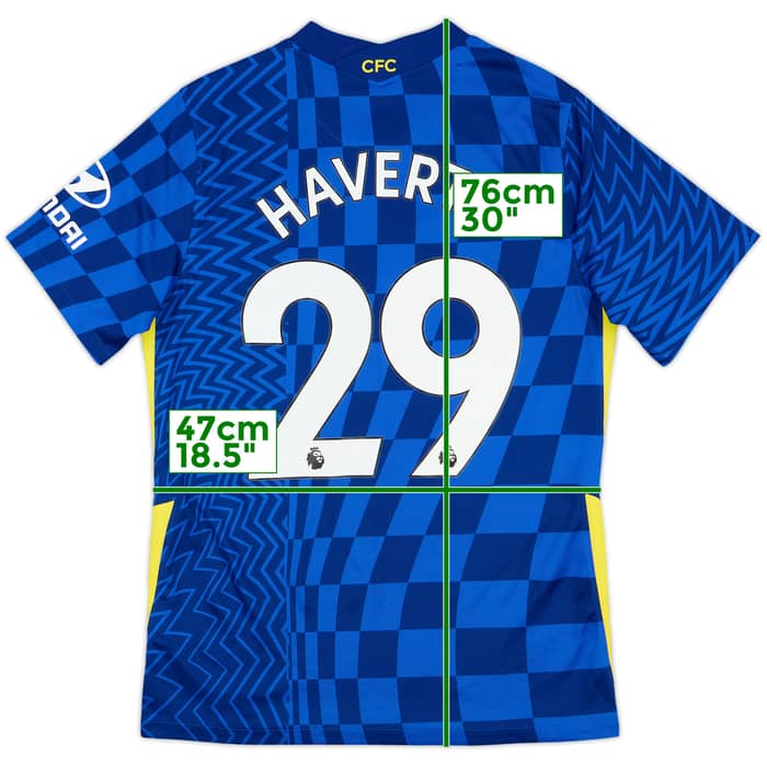 2021-22 Chelsea Home Shirt Havertz #29 - 8/10 - (M)