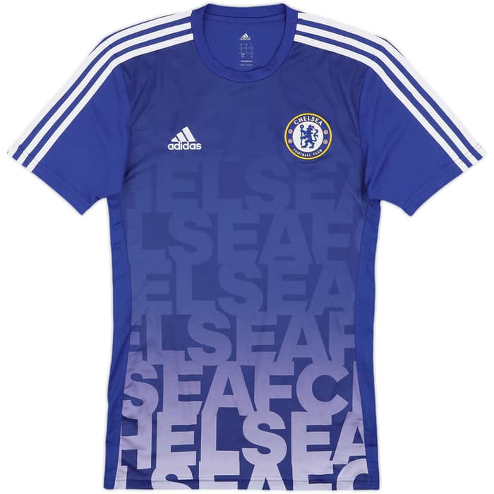 2015-16 Chelsea adidas Training Shirt - 8/10 - (S)