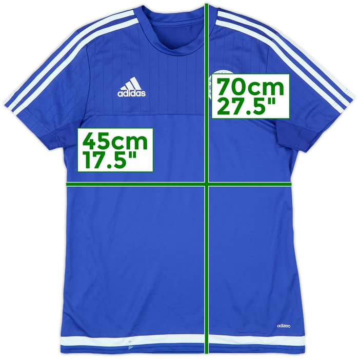 2015-16 Chelsea adizero Training Shirt - 4/10 - (S)