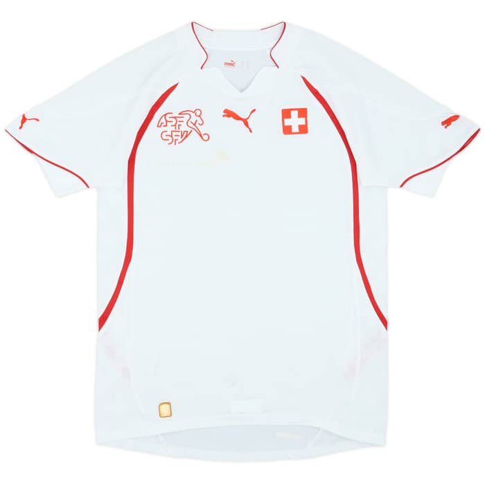 2010-11 Switzerland Signed Away Shirt - 5/10 - (S)