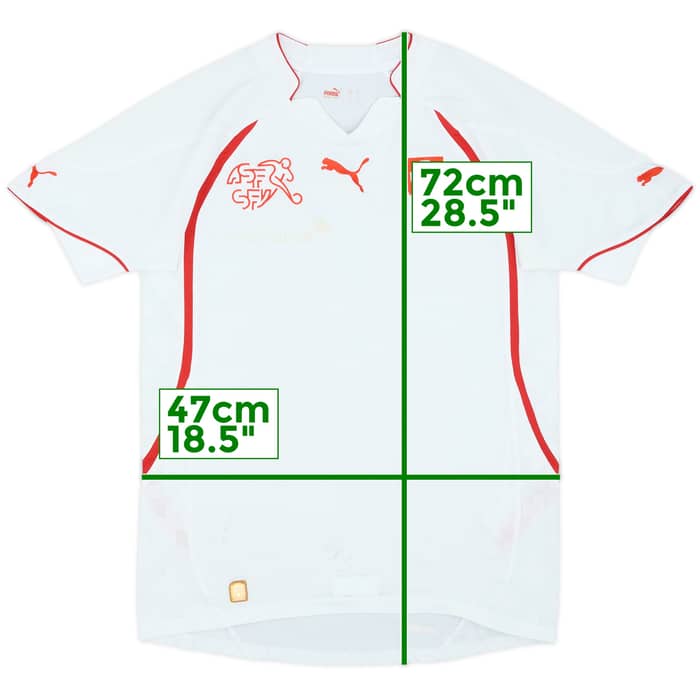 2010-11 Switzerland Signed Away Shirt - 5/10 - (S)