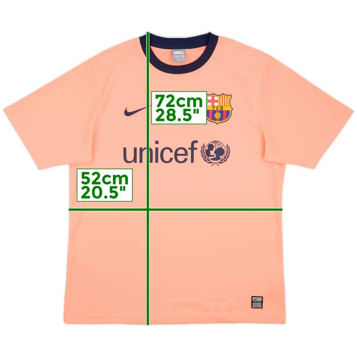 2009-10 Barcelona Basic Away Shirt - 9/10 - (M)