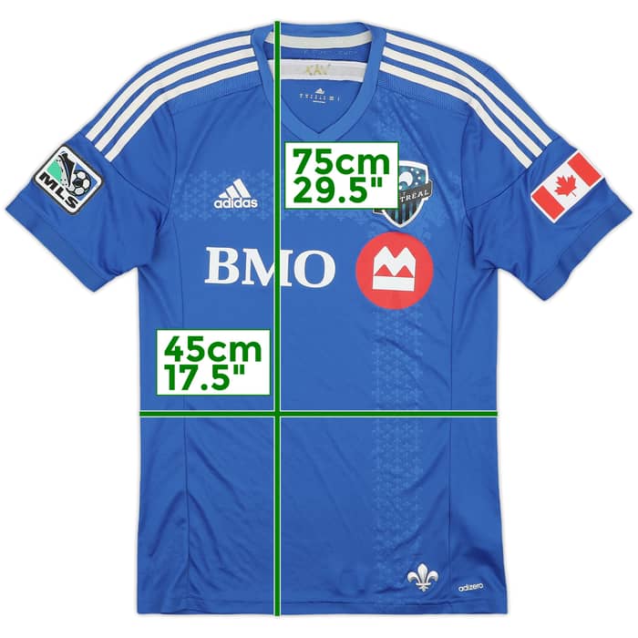 2013-14 Montreal Impact Authentic Home Shirt - 6/10 - (M)