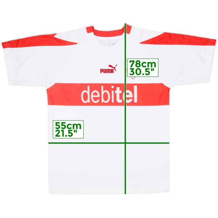 2002-03 Stuttgart Home Shirt - 8/10 - (L)