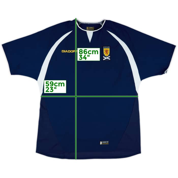 2003-05 Scotland Home Shirt - 10/10 - (L)