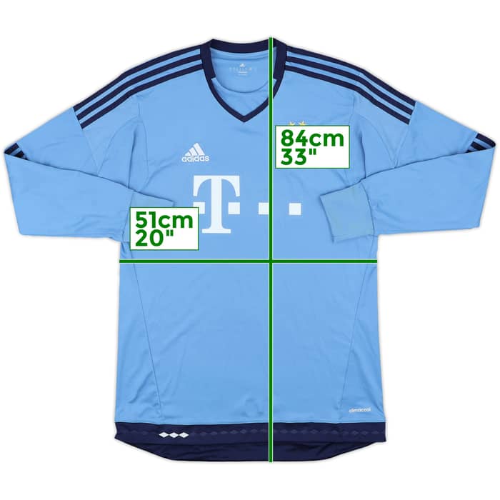 2015-16 Bayern Munich GK Shirt - 9/10 - (M)