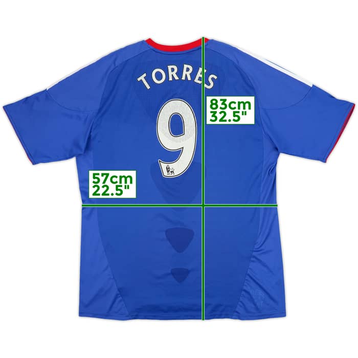 2010-11 Chelsea Home Shirt Torres #9 - 5/10 - (XL)