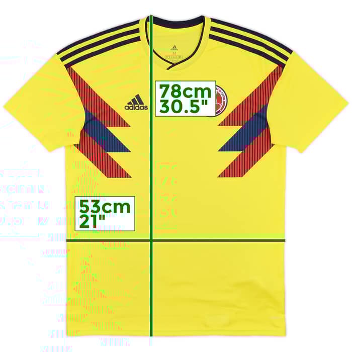 2018-19 Colombia Home Shirt - 10/10 - (M)