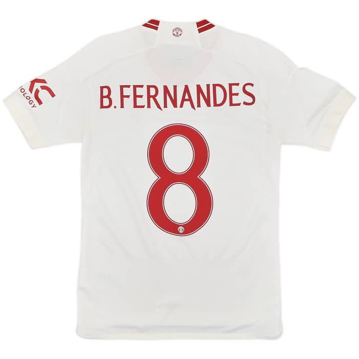 2023-24 Manchester United Third Shirt B.Fernandes #8 - 9/10 - (XS)