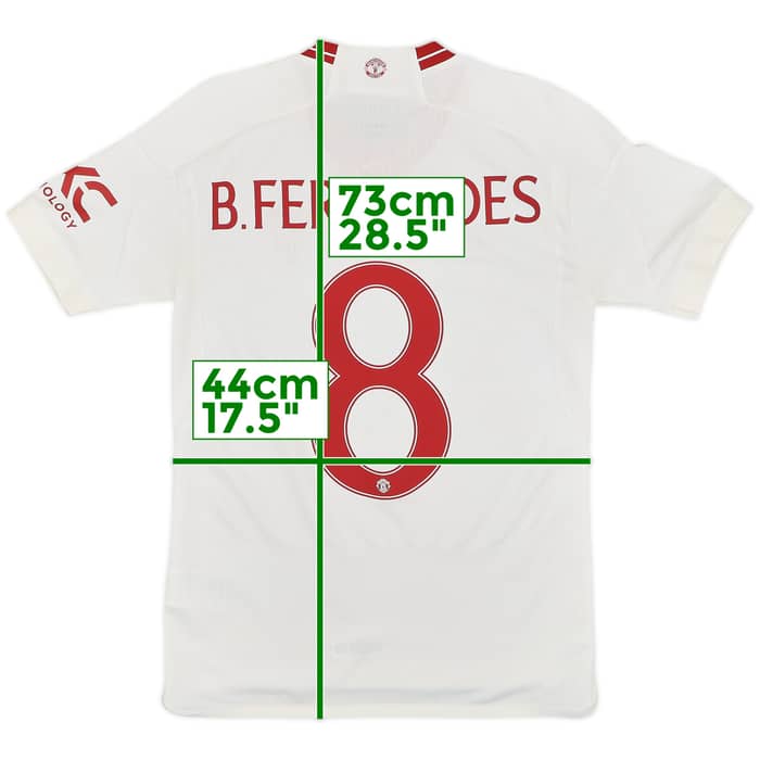 2023-24 Manchester United Third Shirt B.Fernandes #8 - 9/10 - (XS)