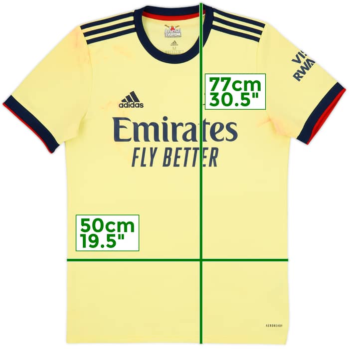 2021-22 Arsenal Away Shirt - 5/10 - (M)