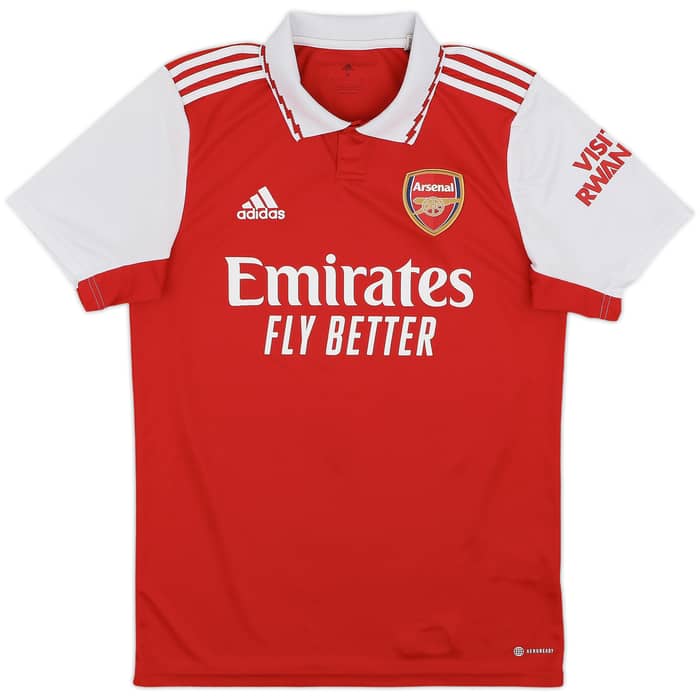 2022-23 Arsenal Home Shirt Saka #7 - 6/10 - (M)