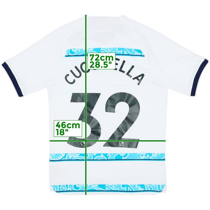 2022-23 Chelsea Away Shirt Cucurella #32 - 8/10 - (S)