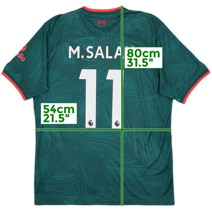 2022-23 Liverpool Third Shirt M.Salah #11 - 9/10 - (L)