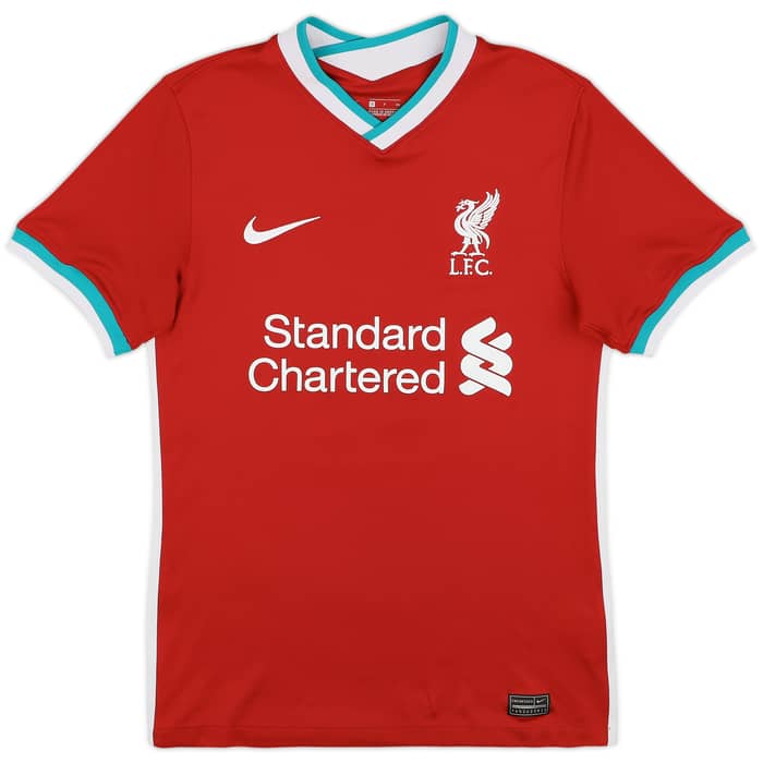 2020-21 Liverpool Home Shirt M.Salah #11 - 8/10 - (S)
