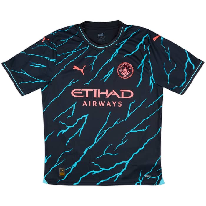 2023-24 Manchester City Third Shirt Haaland #9 - 10/10 - (L)