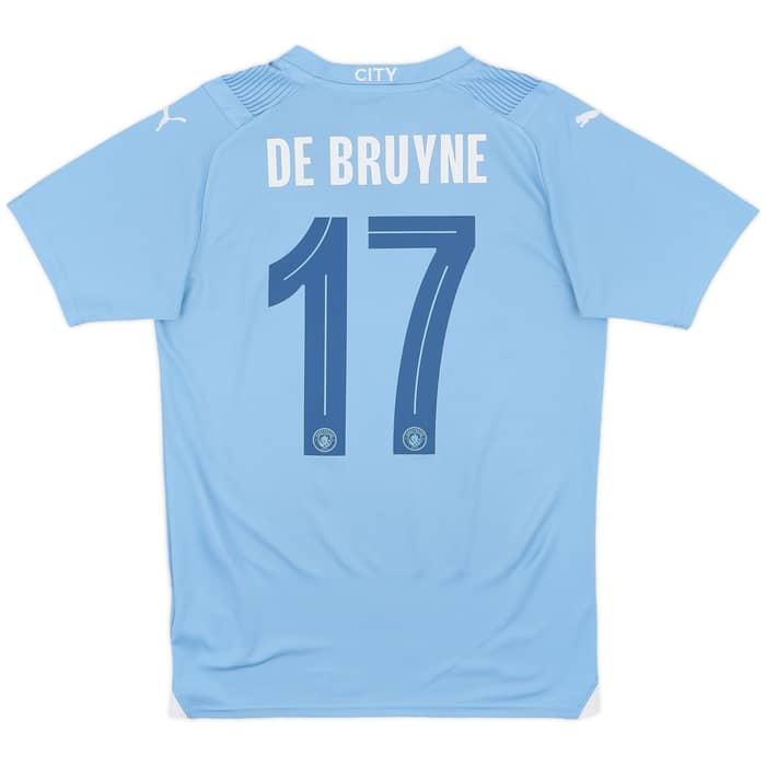 2023-24 Manchester City Home Shirt De Bruyne #17 - 8/10 - (S)