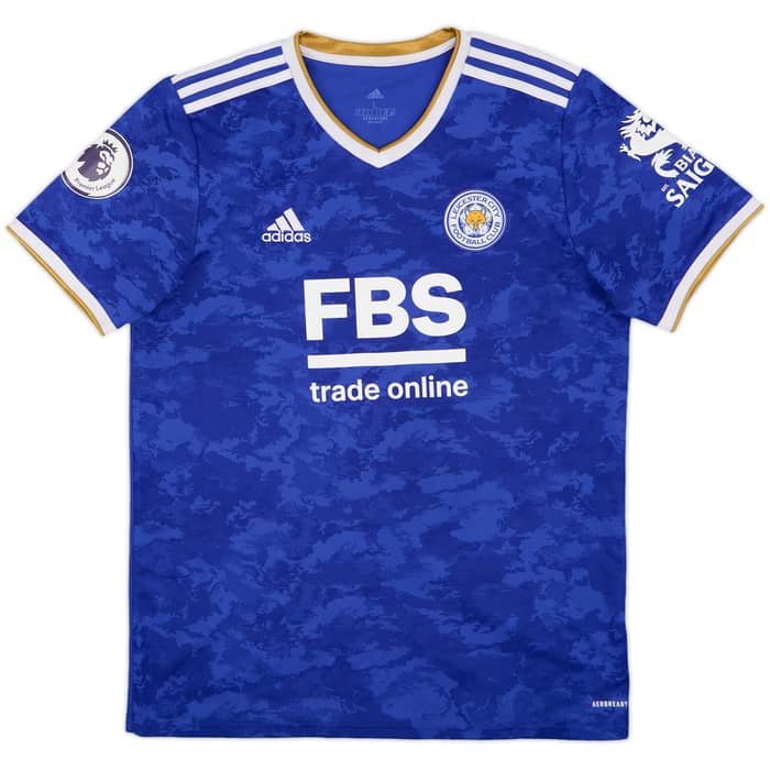 2021-22 Leicester Home Shirt Barnes #7 - 5/10 - (L)