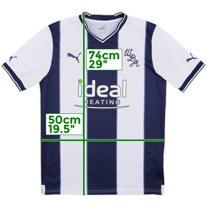 2022-23 West Brom Home Shirt - 9/10 - (M)