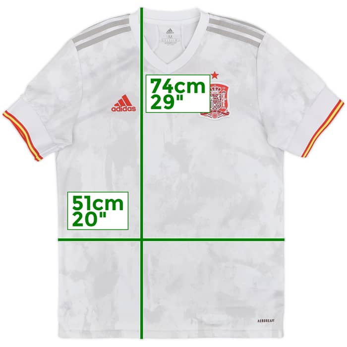 2020-21 Spain Away Shirt - 9/10 - (M)