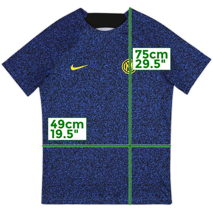 2023-24 Inter Milan Nike Training Shirt - 9/10 - (M)