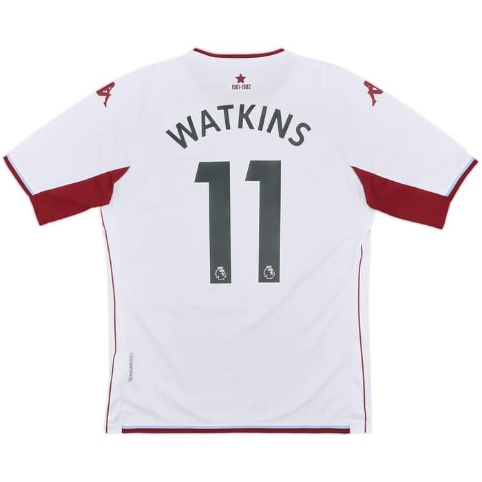 2021-22 Aston Villa Away Shirt Watkins #11 - 9/10 - (M)