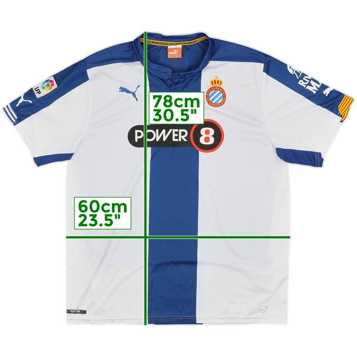 2014-15 Espanyol Home Shirt - 5/10 - (XL)