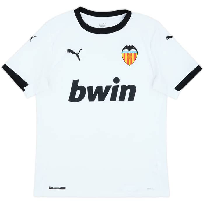 2020-21 Valencia Home Shirt - 8/10 - (S)