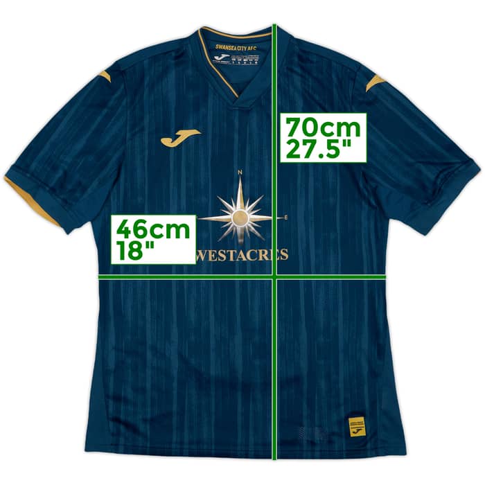 2023-24 Swansea City Away Shirt - 7/10 - (L)