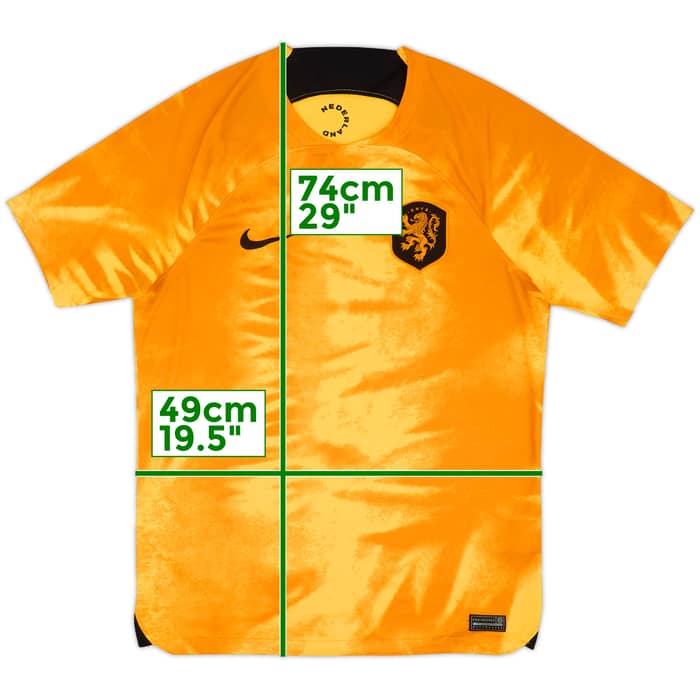 2022-23 Netherlands Home Shirt - 9/10 - (M)
