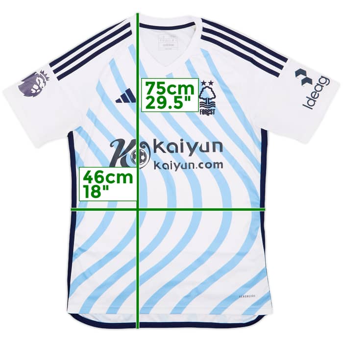 2023-24 Nottingham Forest Away Shirt - 8/10 - (S)