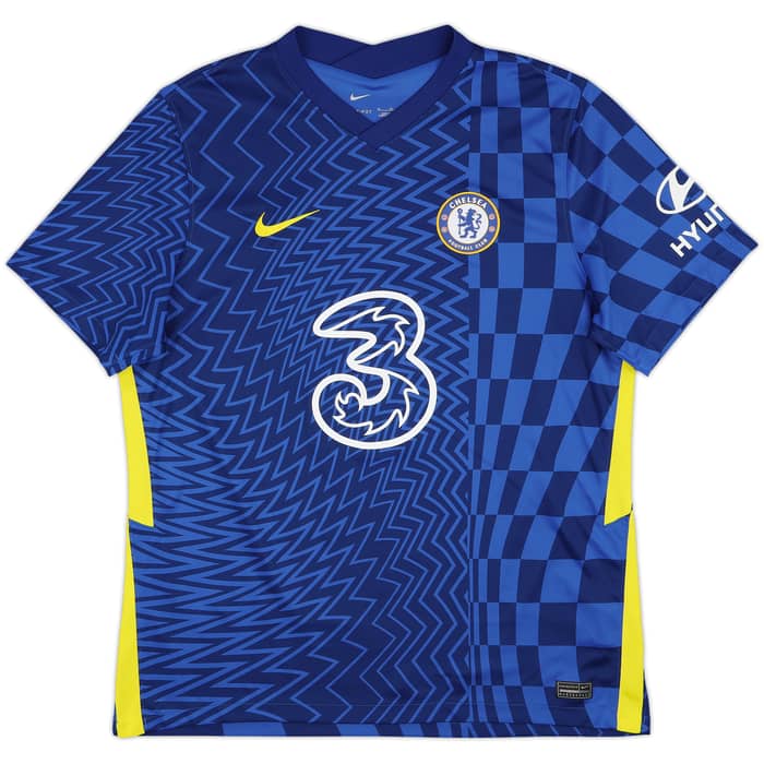 2021-22 Chelsea Home Shirt Kante #7 - 9/10 - (XL)