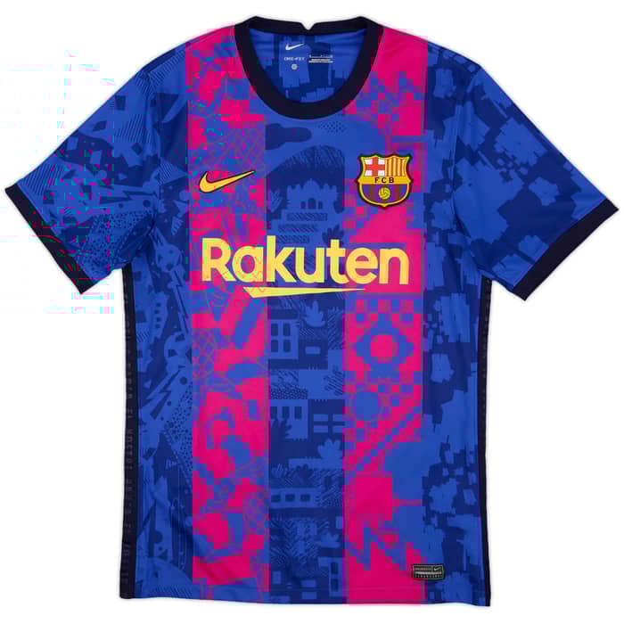 2021-22 Barcelona Third Shirt - 9/10 - (S)