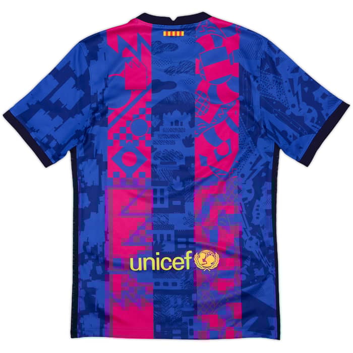 2021-22 Barcelona Third Shirt - 9/10 - (S)