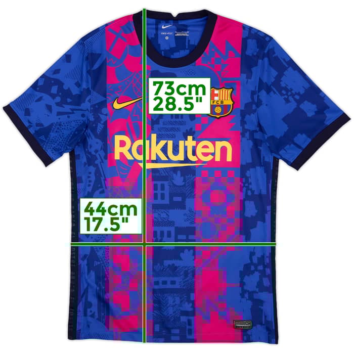 2021-22 Barcelona Third Shirt - 9/10 - (S)
